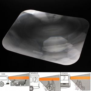 Wide Angle Fresnel Lens Auto Car Parking Reversing Sticker Rear Windshield Useful Enlarge View Angle Optical Fresnel Lens