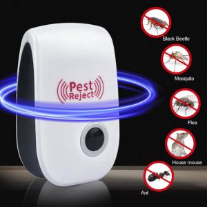 Network Home Recommendations מוצר חם 1Pc Electronic Pest Reject Ultrasound Mouse Cockroach Repeller Device Insect Rats Spiders Mosquito Killer Pest Control Household