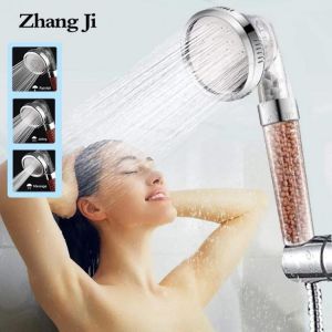 3 מצבי אמבטיה מקלחת ראש מקלחת סילון מתכוונן בלחץ גבוה חיסכון במים