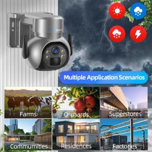Network Home Recommendations אביזרי אמבטיה Topodome 4G SIM WiFi TF כרטיס קול אינטרקום נמוך כוח פנל סולארי סוללה PIR זיהוי הארה חיצוני CamHi PTZ IP מצלמה